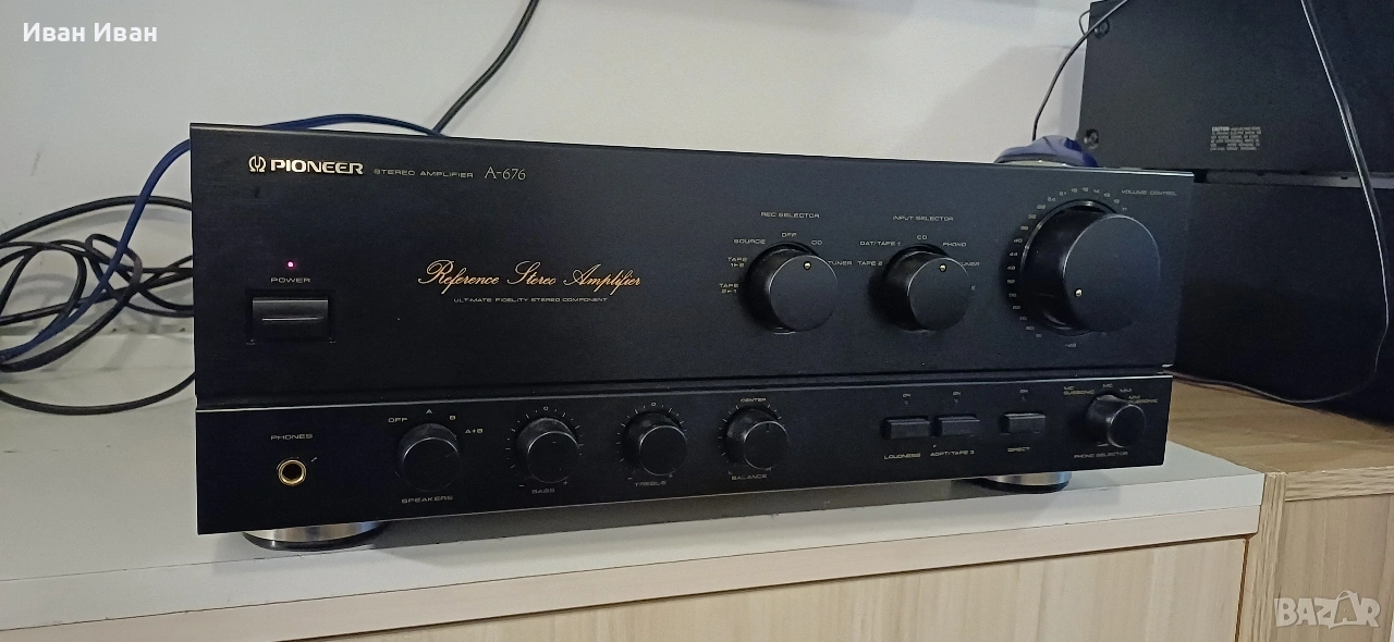 Усилвател Pioneer A-676, снимка 1