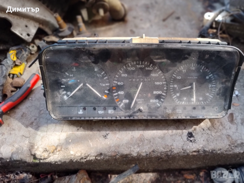 Километраж - Табло Уреди За Фолксваген Транспортер Т4 2.5И 1991г / VW Transporter Т4 2.5I 1991y, снимка 1
