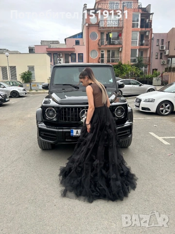 Бална черна рокля avin