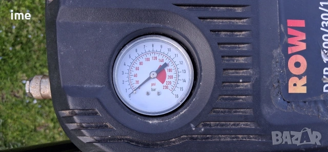 Компресор за въздух. НОМЕР 03. Rowi DKP1500. 30 литра бутилка. 97 db. Max 10 bar. 17.2кг...., снимка 8 - Компресори - 53979001