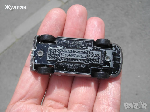 MATCHBOX BULGARIA FORD GT МАЧБОКС, снимка 6 - Антикварни и старинни предмети - 50572228