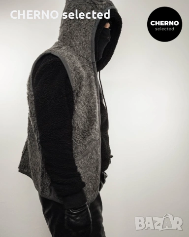 Вълнен елек с качулка ALWERO Everest Wool Hooded Vest – размер L•XL – Нов без етикети, снимка 9 - Други - 53144036