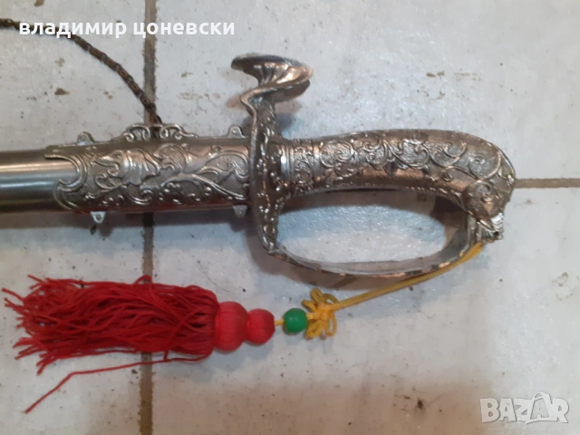 Стара сабя,ятаган,меч,шпага,рапира,кортик, снимка 7 - Антикварни и старинни предмети - 53603487