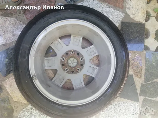 Джанта BMW R16 5x120 с гума, снимка 2 - Гуми и джанти - 46866448