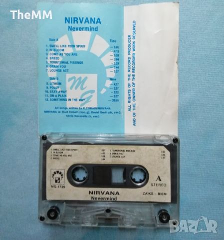 Nirvana - Nevermind, снимка 2 - Аудио касети - 45424030