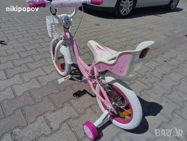 BYOX Велосипед 14" FLOWER pinky, снимка 9 - Велосипеди - 53534377