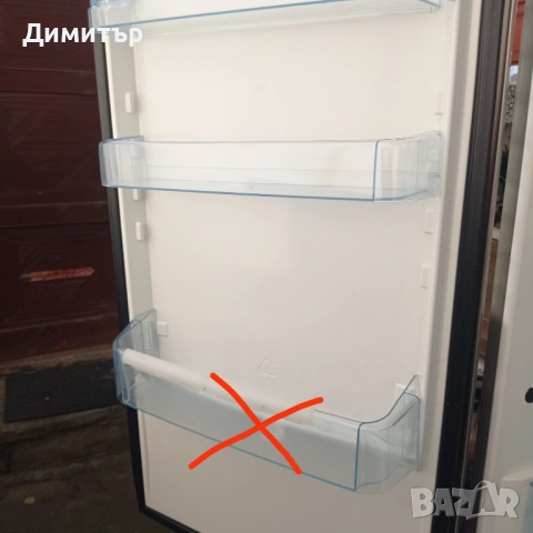 Хладилник с фризер Electrolux на части рафт чекмедже , снимка 4 - Хладилници - 52961232