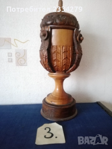 Стари статуи ръчна дърворезба от различни години, автори, държави, снимка 11 - Статуетки - 52544136