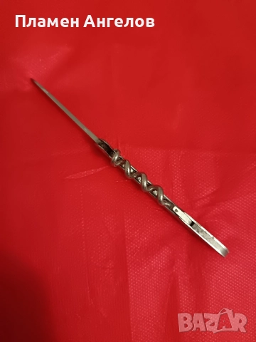 Българска ножка, сгъваемо джобно, ножче Петко Денев-Габрово. , снимка 6 - Антикварни и старинни предмети - 52450374