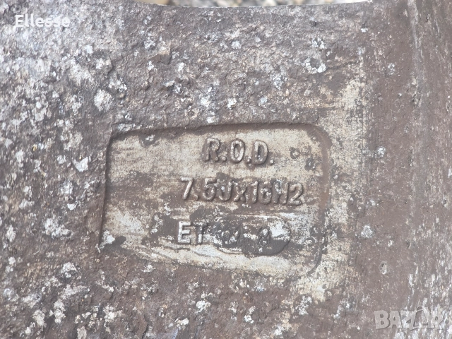 Алуминиеви джанти 16цола Mercedes , снимка 6 - Гуми и джанти - 52615651