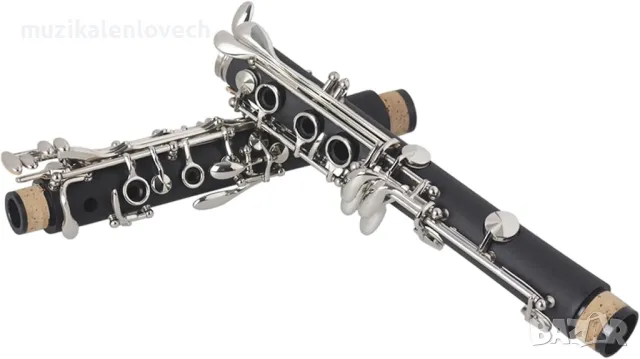 Clarinet 17 Key B-flat Clarinet Abs Material Suitable For Beginners - Б Кларинет полу Биом, снимка 4 - Духови инструменти - 49094019