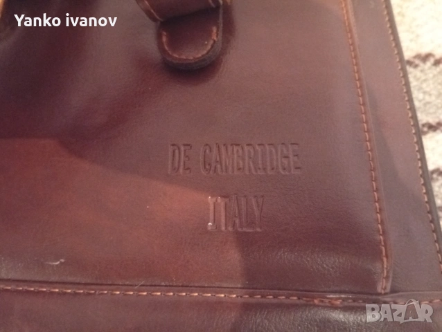 Кожена бизнес чанта,чанта за документи, снимка 4 - Чанти - 53516917