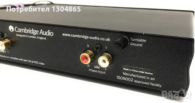 Cambridge Audio 540 MM Phono Pre-Amplifier, снимка 2 - Грамофони - 48455705