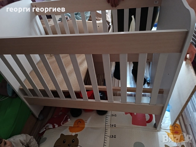 детска кошара , снимка 2 - Мебели за детската стая - 53999929