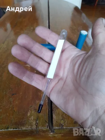 Стар спиртен термометър #2, снимка 5 - Други ценни предмети - 49742648