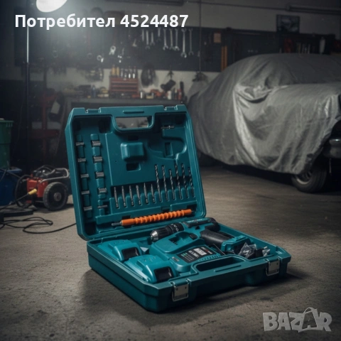 Aкумулаторен винтоверт Kraft Royal 36V с 2 батерии , снимка 2 - Винтоверти - 53372849