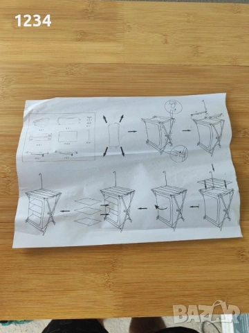 сгъваем къмпинг шкаф, снимка 2 - Къмпинг мебели - 53950790