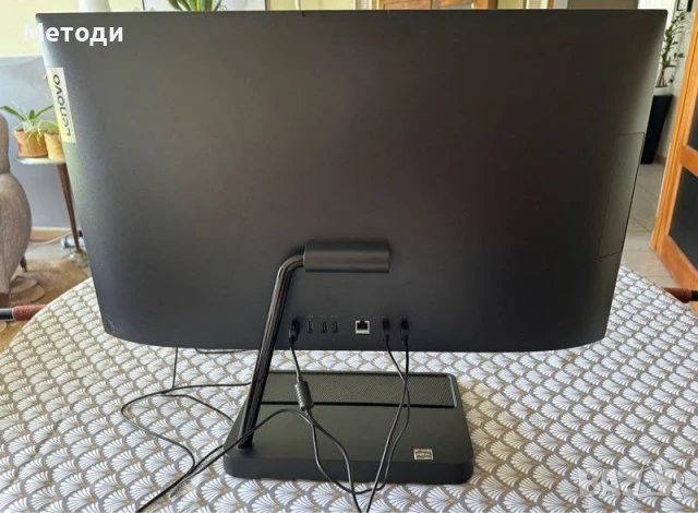 Lenovo IdeaCentre 3 AiO 27-inch, Ryzen 7 5700, 16 GB RAM, снимка 2 - Работни компютри - 50650269