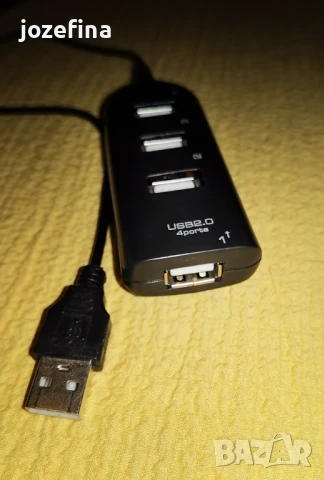 USB хъб с 4 гнезда, снимка 2 - UPS захранвания - 51173556
