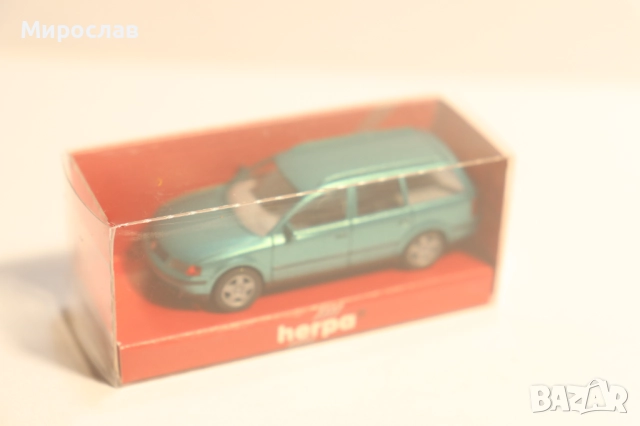 HERPA H0 1/87 VW PASSAT КОЛИЧКА КАМИОН МОДЕЛ, снимка 3 - Колекции - 52822409