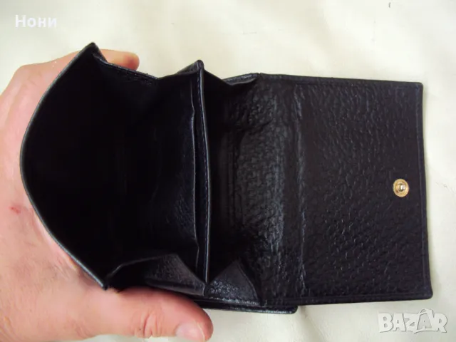 Дамско портмоне на Gucci  Естествена Кожа Златна Gucci Емблема, снимка 4 - Портфейли, портмонета - 49921390