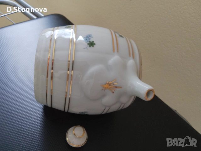 Порцеланов сервиз за ракия от Соца - Ретро - Винтидж , снимка 6 - Антикварни и старинни предмети - 53710196