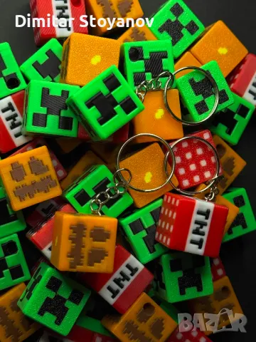 Minecraft Ключодържатели Keyring, снимка 1 - Аксесоари - 48805681