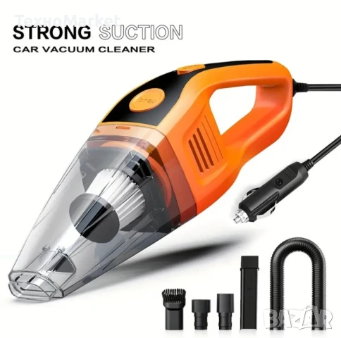 Мощна удобна прахосмукачка за Автомобил готова за работа , снимка 8 - Аксесоари и консумативи - 50637641