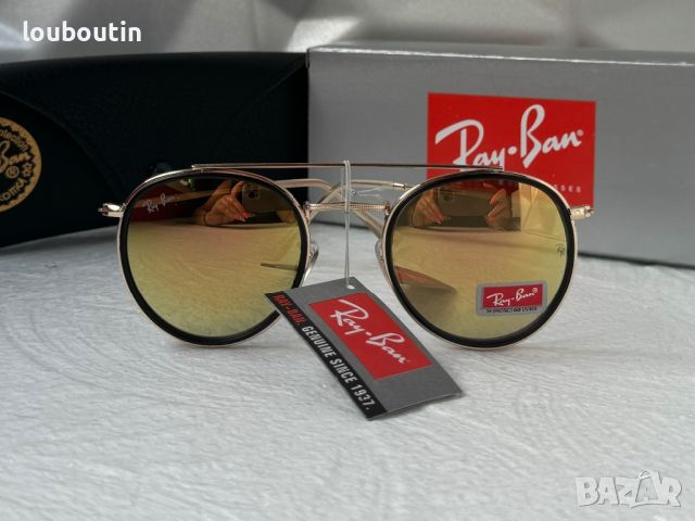 Ray-Ban RB3647 Рей Бан дамски слънчеви очила,мъжки,унисекс,огледални, снимка 4 - Слънчеви и диоптрични очила - 45586059