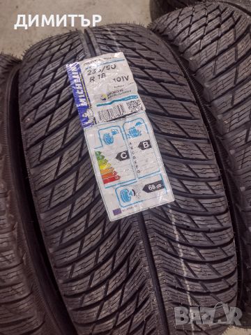 4бр.нови зимни гуми Michelin 235 50 18 dot 2318 цената е за брой!, снимка 6 - Гуми и джанти - 46746317