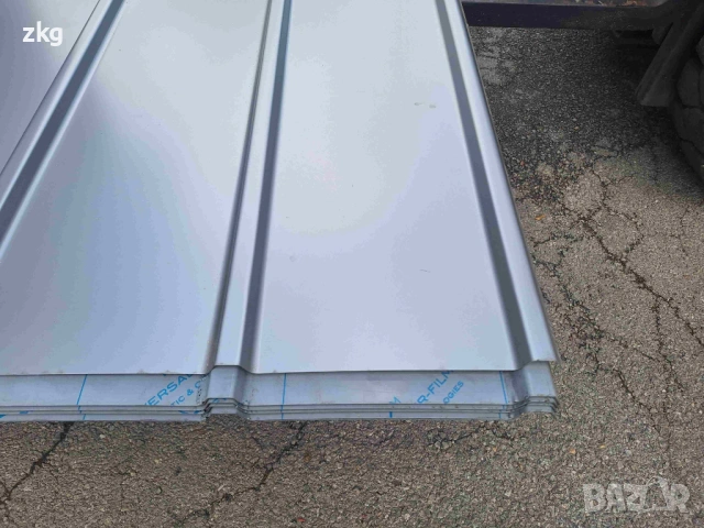 Преоценена ЛТ ламарина TR20x280-1120 Ral9006 с дължина 2.5м, снимка 7 - Строителни материали - 53291735