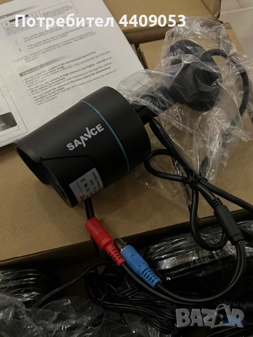 Продавам комплект за видеонаблюдение марка Sannce., снимка 2 - Комплекти за видеонаблюдение - 52026471