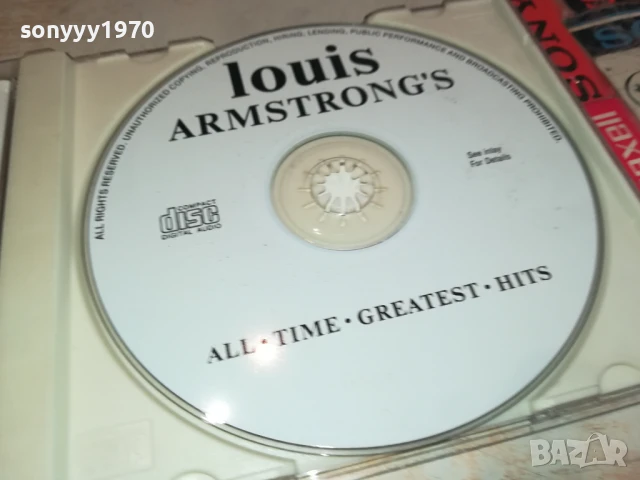 LOUIS ARMSTRONG CD 0708251835, снимка 2 - CD дискове - 51289235
