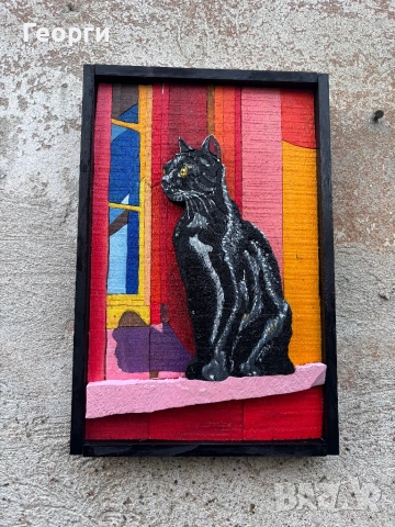 Картина / Дървено пано, снимка 2 - Картини - 53508379