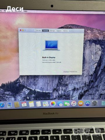 MacBook Air 2015 - 13 inch - 8GB - MacOS - Monterey 12.7.4, снимка 11 - Лаптопи за работа - 45149190