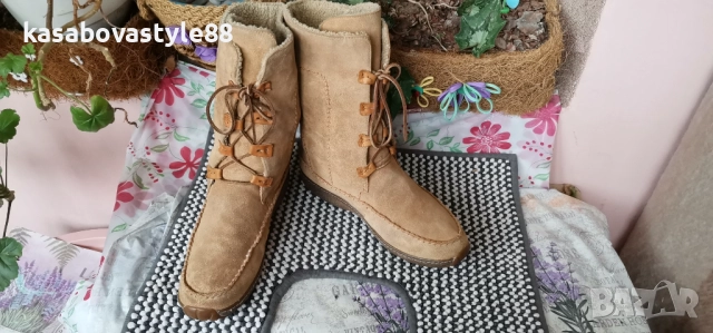 Ботуши Timberland 41 н Естествена кожа , снимка 10 - Дамски ботуши - 52794245