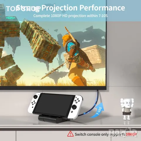 Switch Dock Превключвателна докинг станция с HDMI порт и USB 3.0, снимка 3 - Аксесоари - 49340623