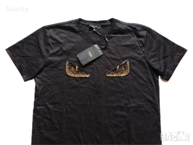 Fendi XXL мъжка тениска, снимка 5 - Тениски - 46269428