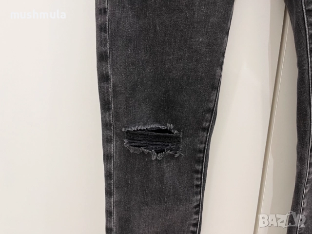 Skinny дънки с цепки Never Denim S, снимка 3 - Дънки - 52819205