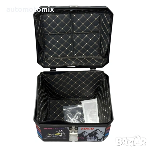 КУФАР ЗА МОТОР 57Л., С КРЕПЕЖНИ ЕЛЕМЕНТИ - 721654, снимка 7 - Аксесоари и консумативи - 54089778