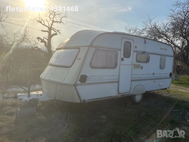 Продавам каравана за стационарно ползване, снимка 2 - Каравани и кемпери - 53995677
