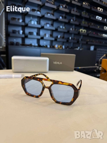 очила с черен обикновен калъф и ув защита vehla dita, снимка 3 - Слънчеви и диоптрични очила - 52908057