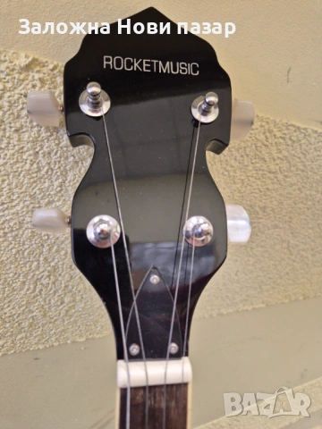  Банджо Rocketmusic, снимка 3 - Струнни инструменти - 53619009