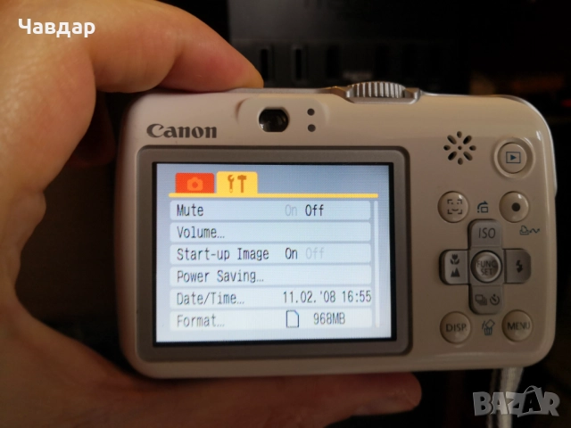 Фотоапарат Canon powershot E1, снимка 2 - Фотоапарати - 52537313