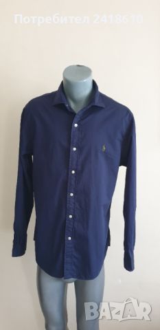 POLO Ralph Lauren Slim Fit Pique Cotton Mens Size L ОРИГИНАЛ! Мъжка Риза!, снимка 9 - Ризи - 46759238