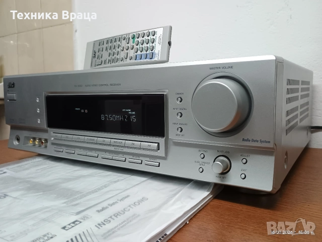5 канален ресивър (усилвател) JVC RX-5062 S. ПЕРФЕКТЕН! , снимка 6 - Ресийвъри, усилватели, смесителни пултове - 53892483