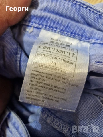 Дамски дънки Carhartt Размер 26, снимка 9 - Дънки - 50451085