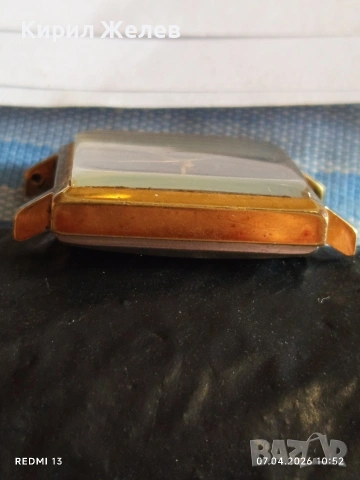 Стар механичен часовник СЛАВА СССР позлатен работи за КОЛЕКЦИЯ 54554, снимка 6 - Антикварни и старинни предмети - 54119266