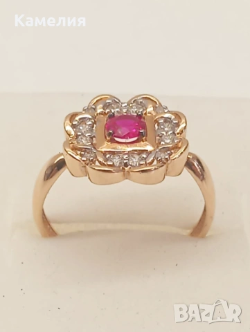 Руско злато , снимка 4 - Пръстени - 53521085