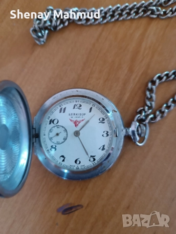 Стар джобен часовник , снимка 4 - Джобни - 51734423